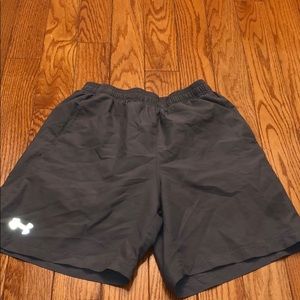 Grey Under Armour Athletic Shorts